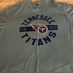 Tennessee Titans Mens T Shirt ‘47 Brand Size Large. With the Tag!